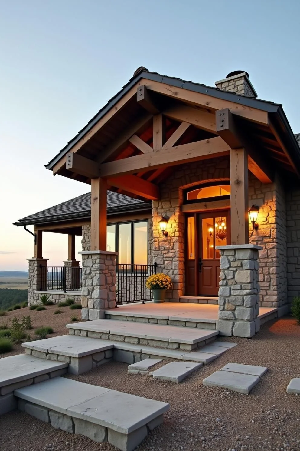 A Rustic Refuge on the Ridge