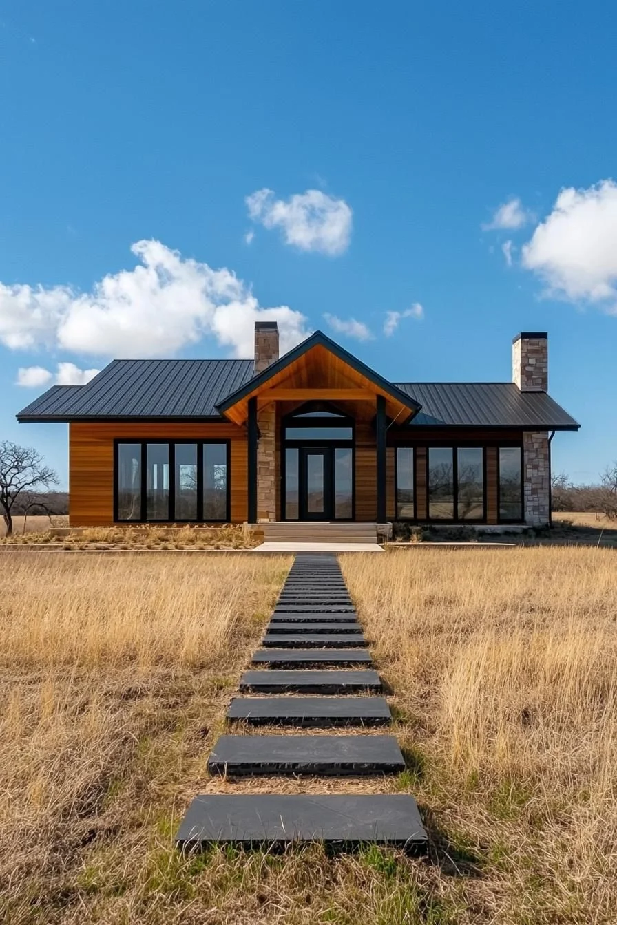 Gabled Glory on Golden Plains