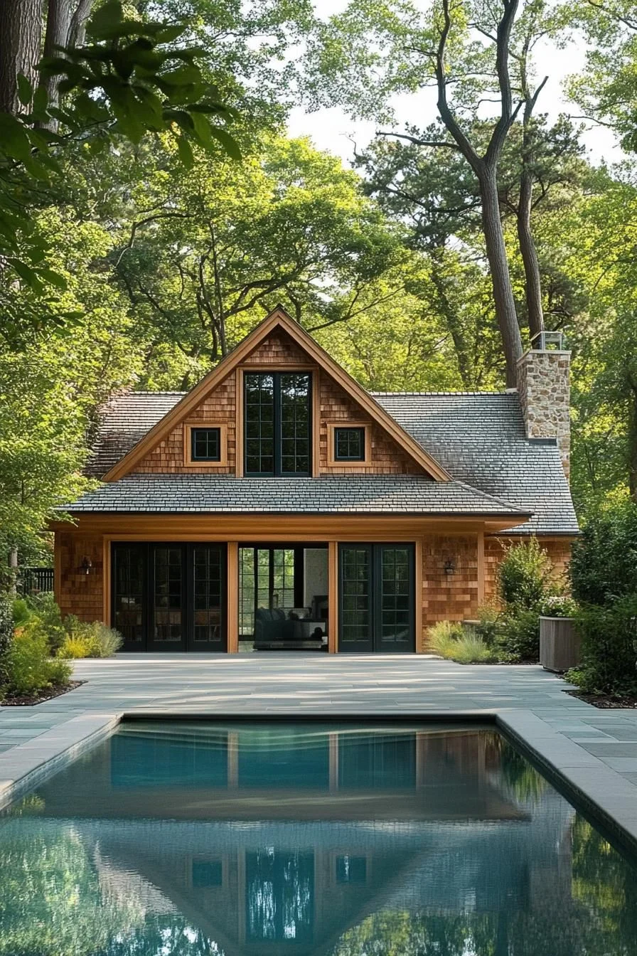Charming Woodland Watering Hole