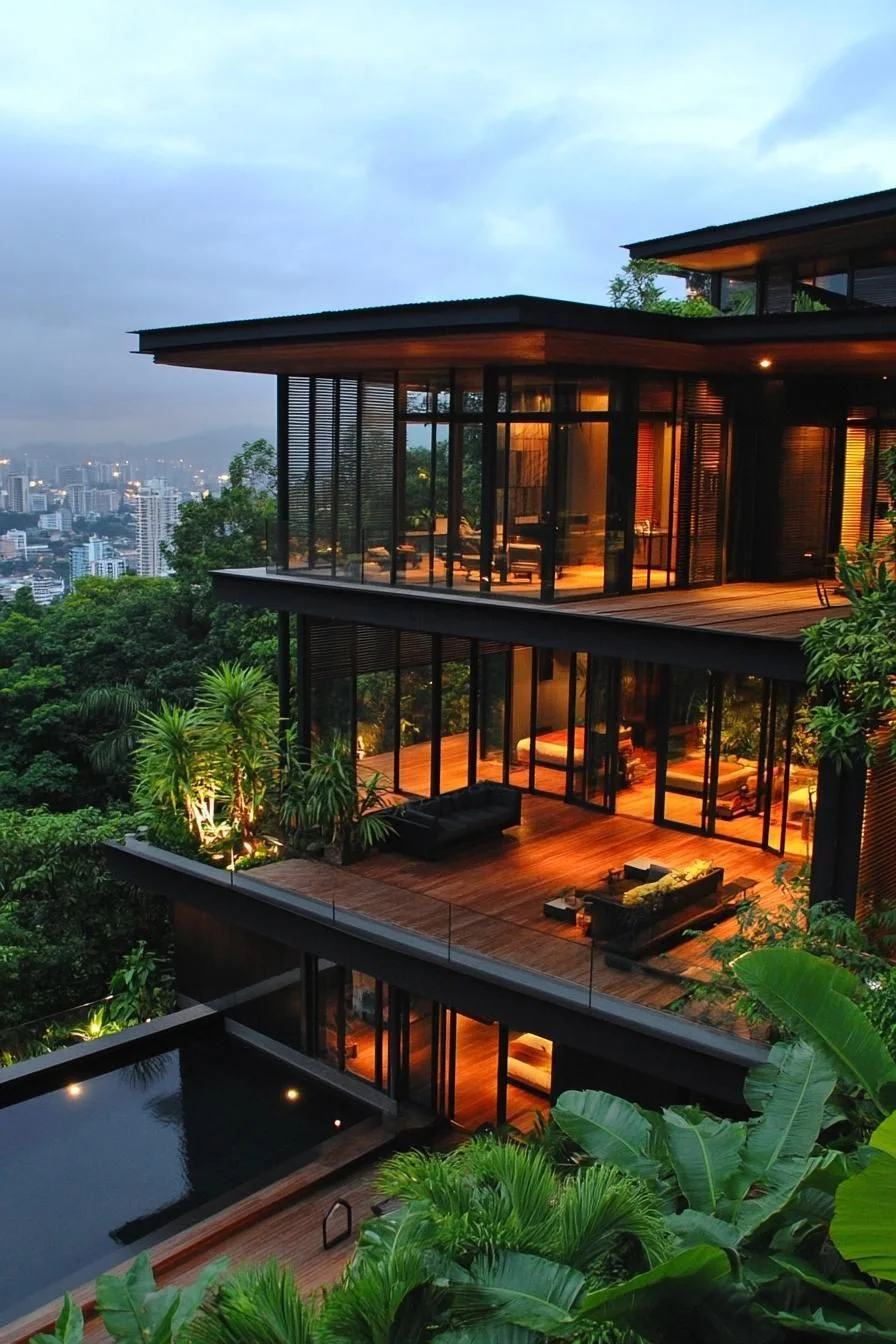 A Thai Home with Sunset Views