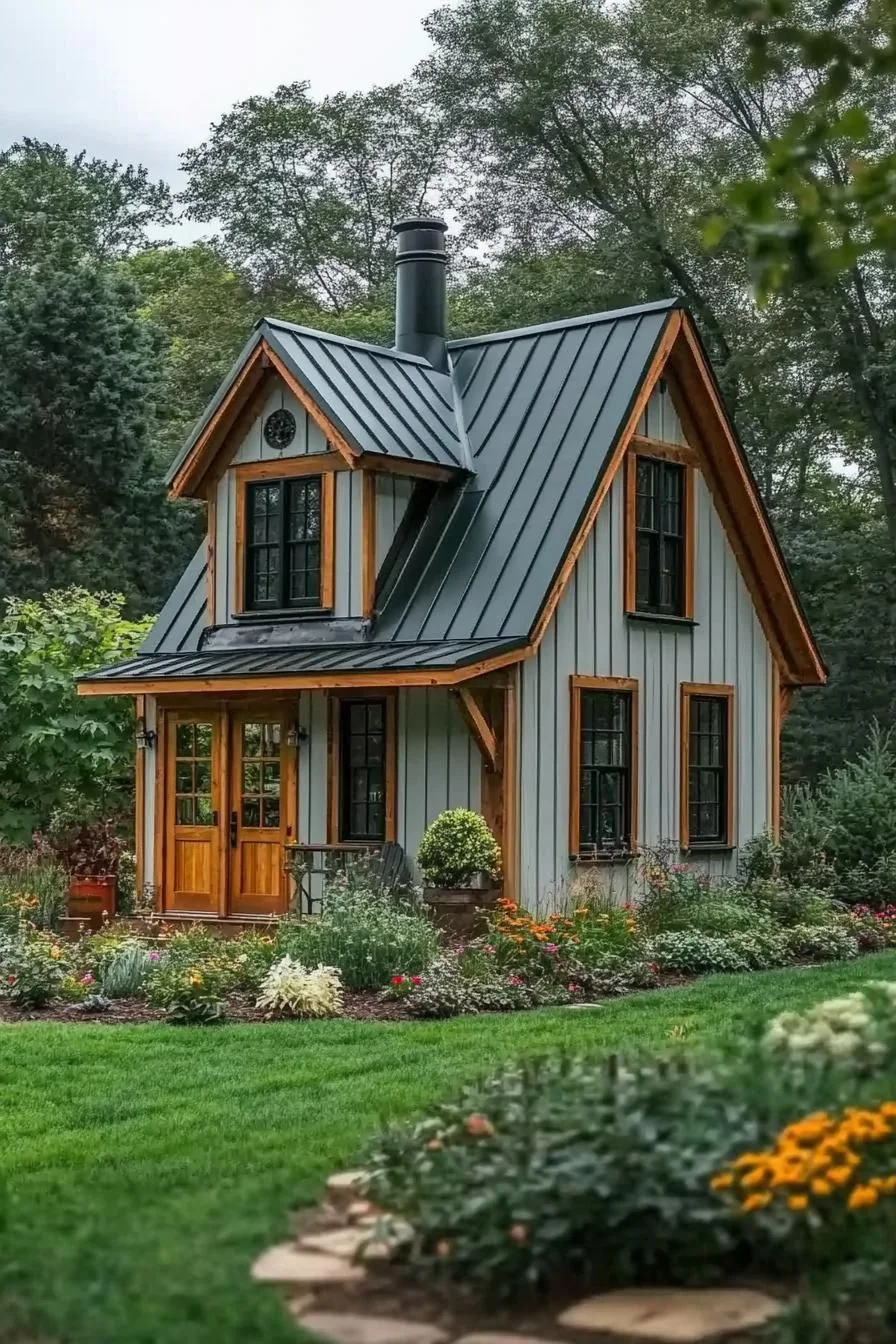 A Quirky Cabin Tucked in the Woods