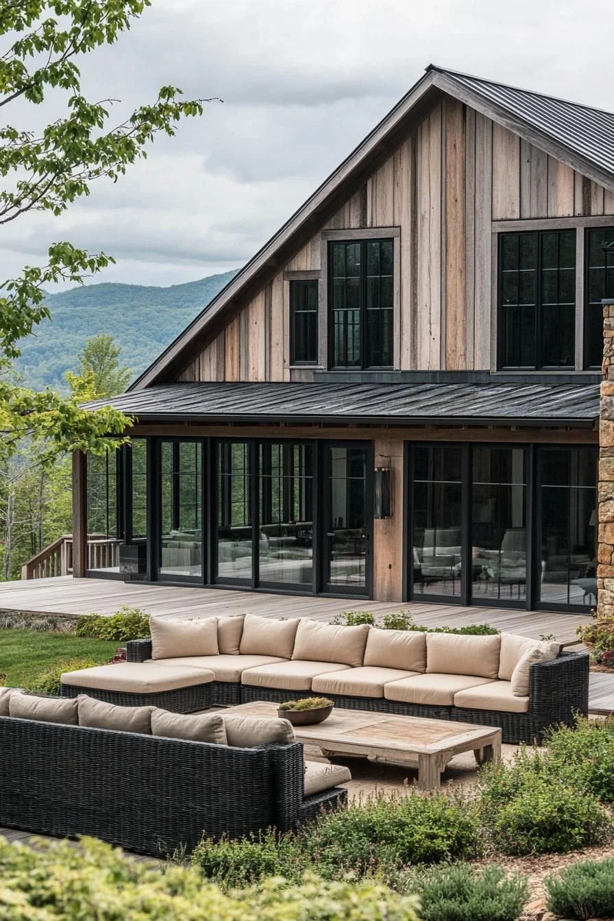A Contemporary Retreat in the Mountains