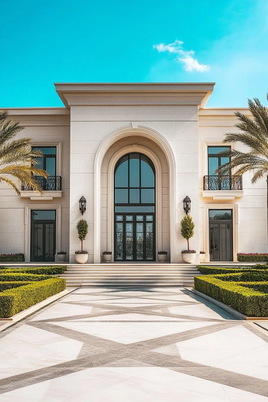 Opulent Home With Architectural Detail