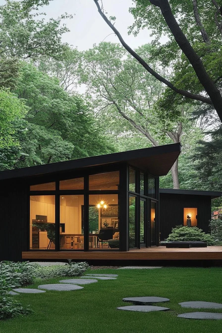 Simple Serenity Surrounded by Forest