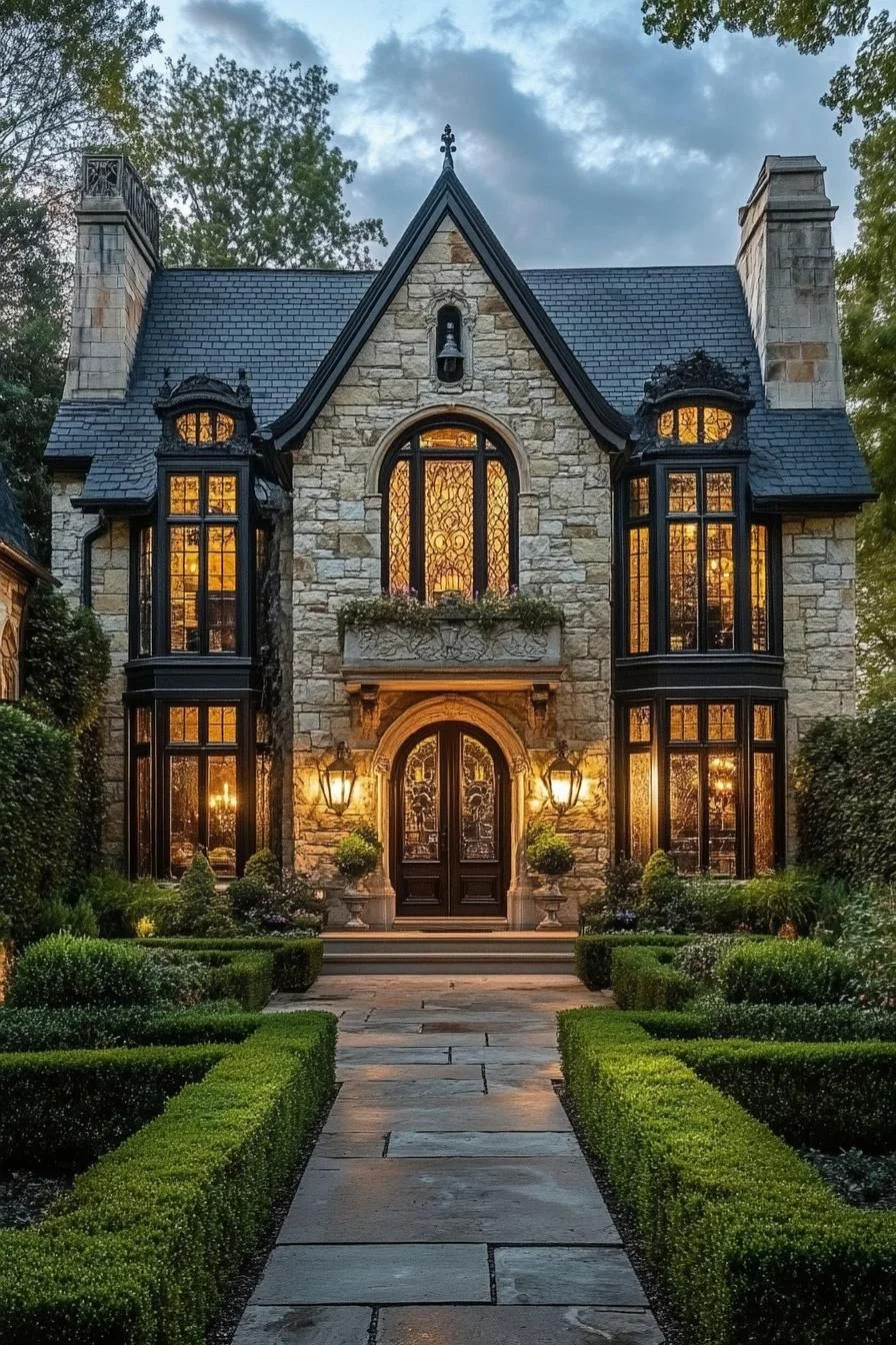 Moody Evening Manor Look