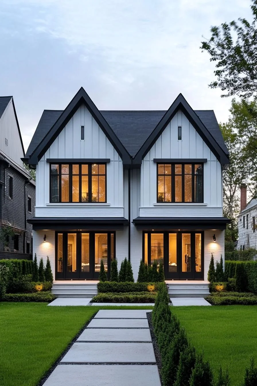 Twin Rooflines: A Duplex Story