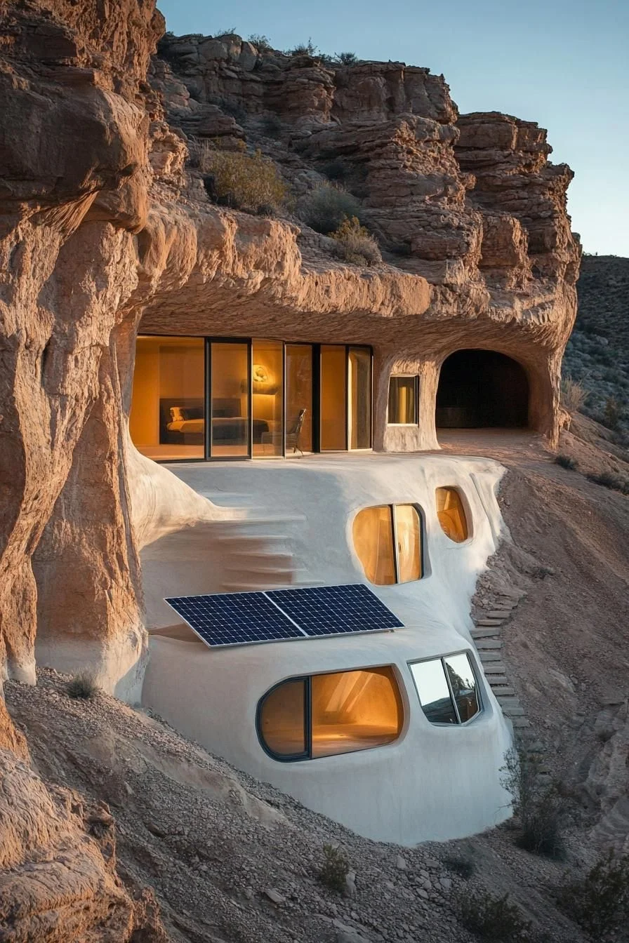 Solar Panels Built Into the Facade - photo 3