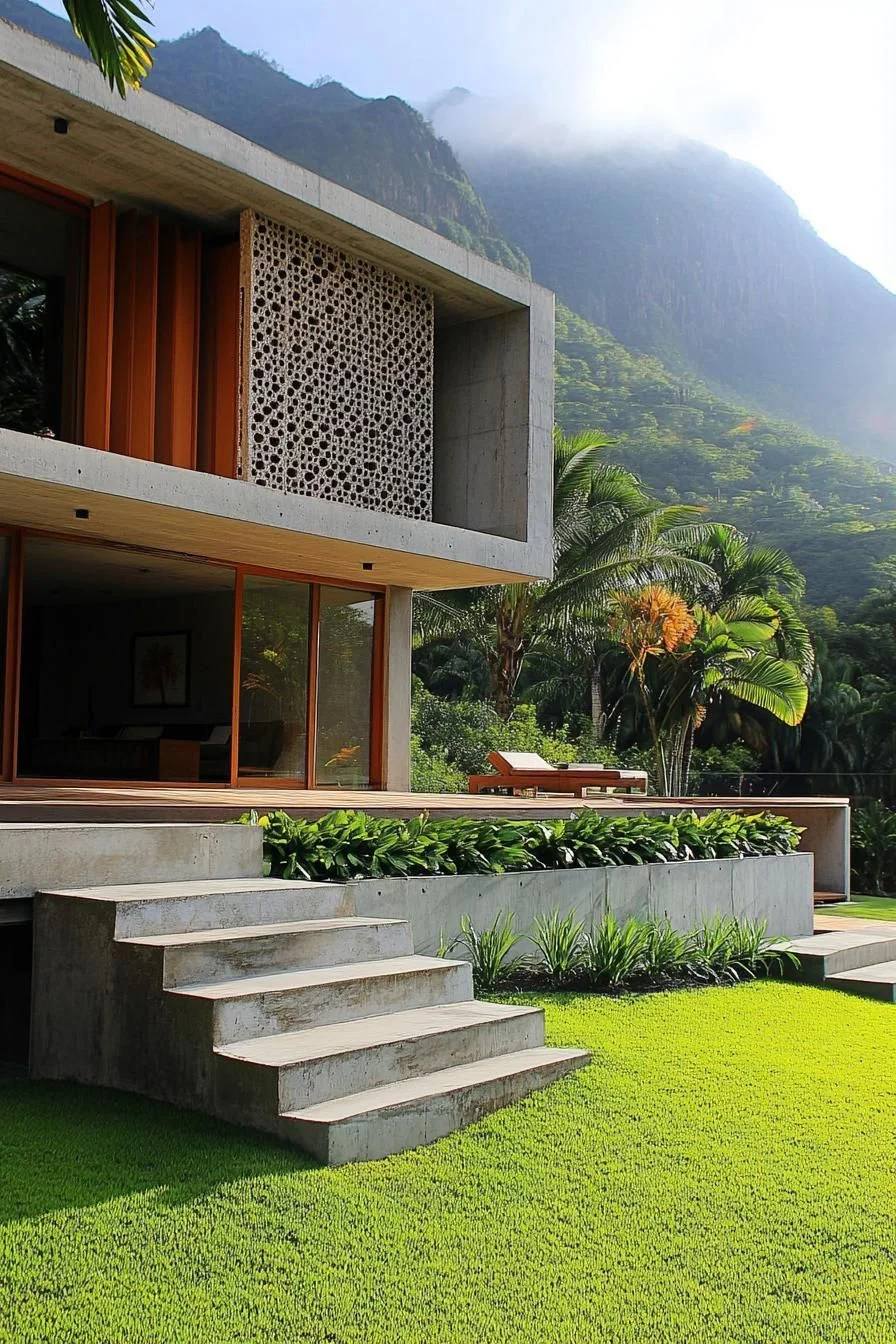 A Sleek Tropical Hideaway