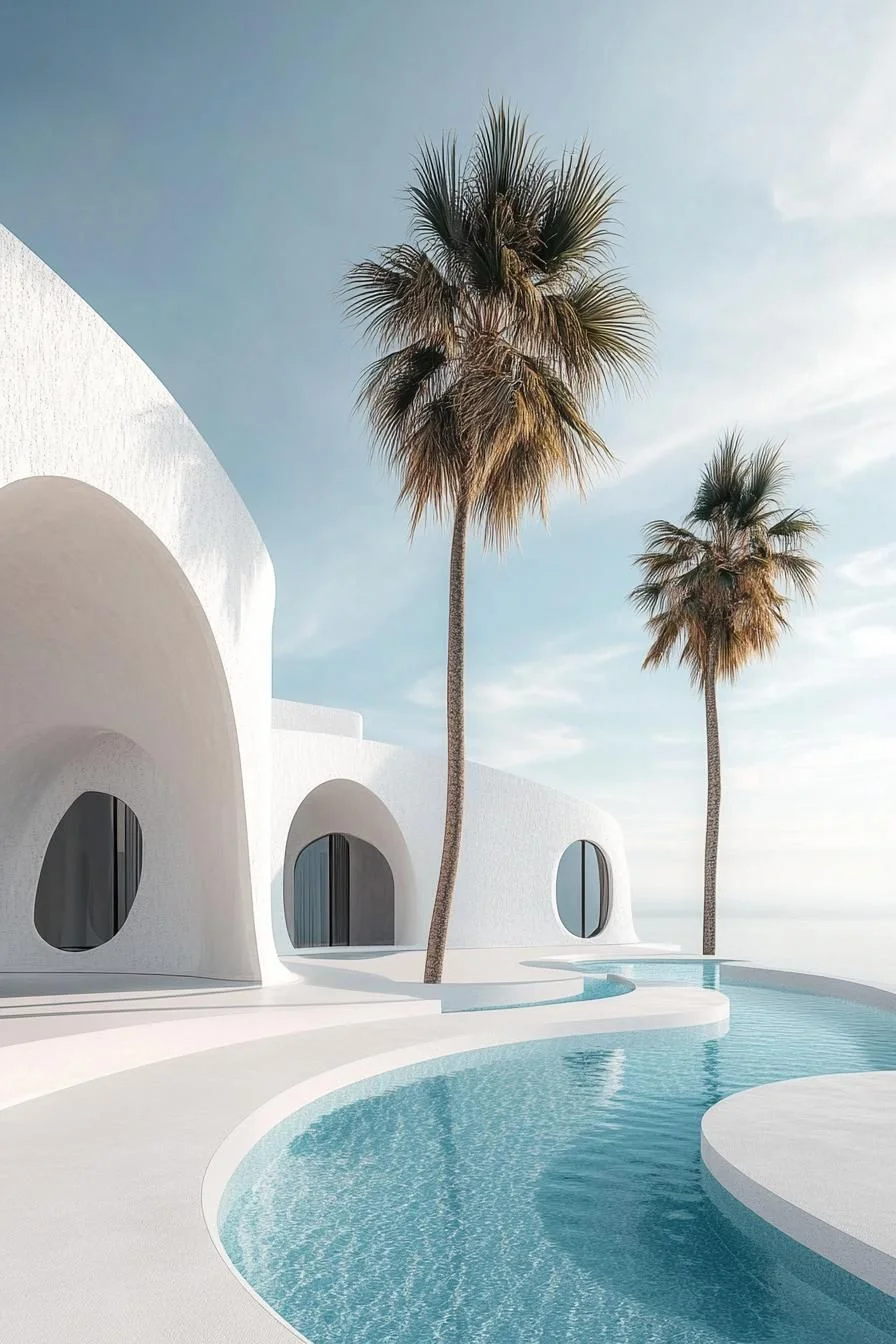 Curved Design Where Futurism Meets Paradise