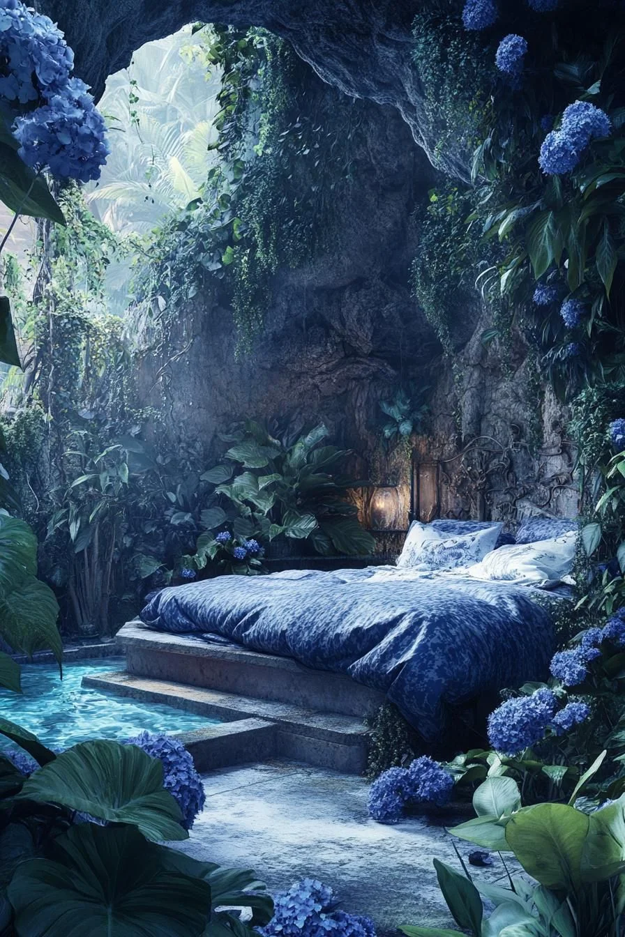 Grotto Bedroom for a Dreamy Escape