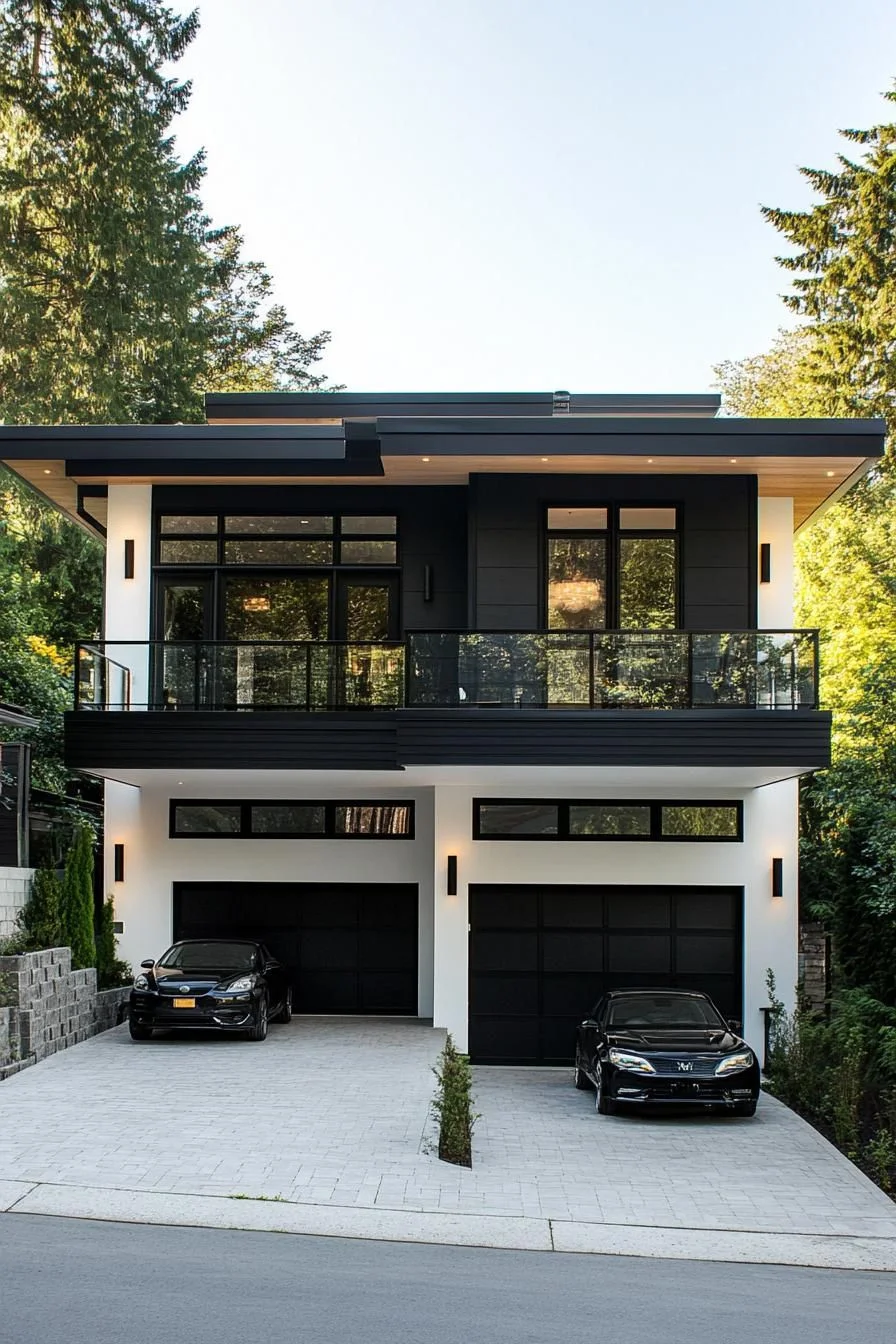 Modern Marvel: Sleek House Amidst Nature