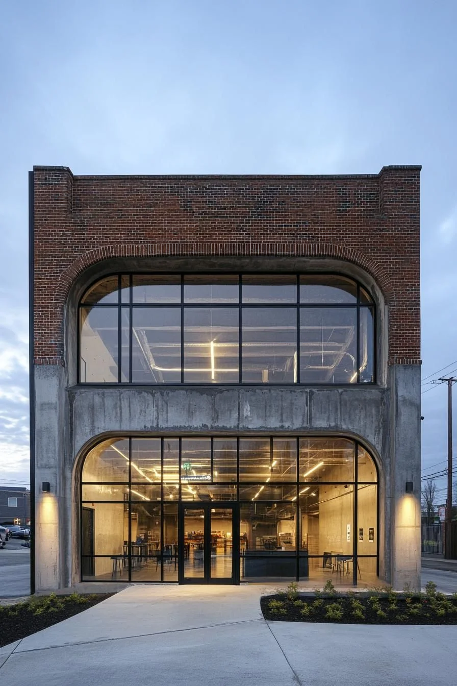 Contemporary Charm Built From Brick