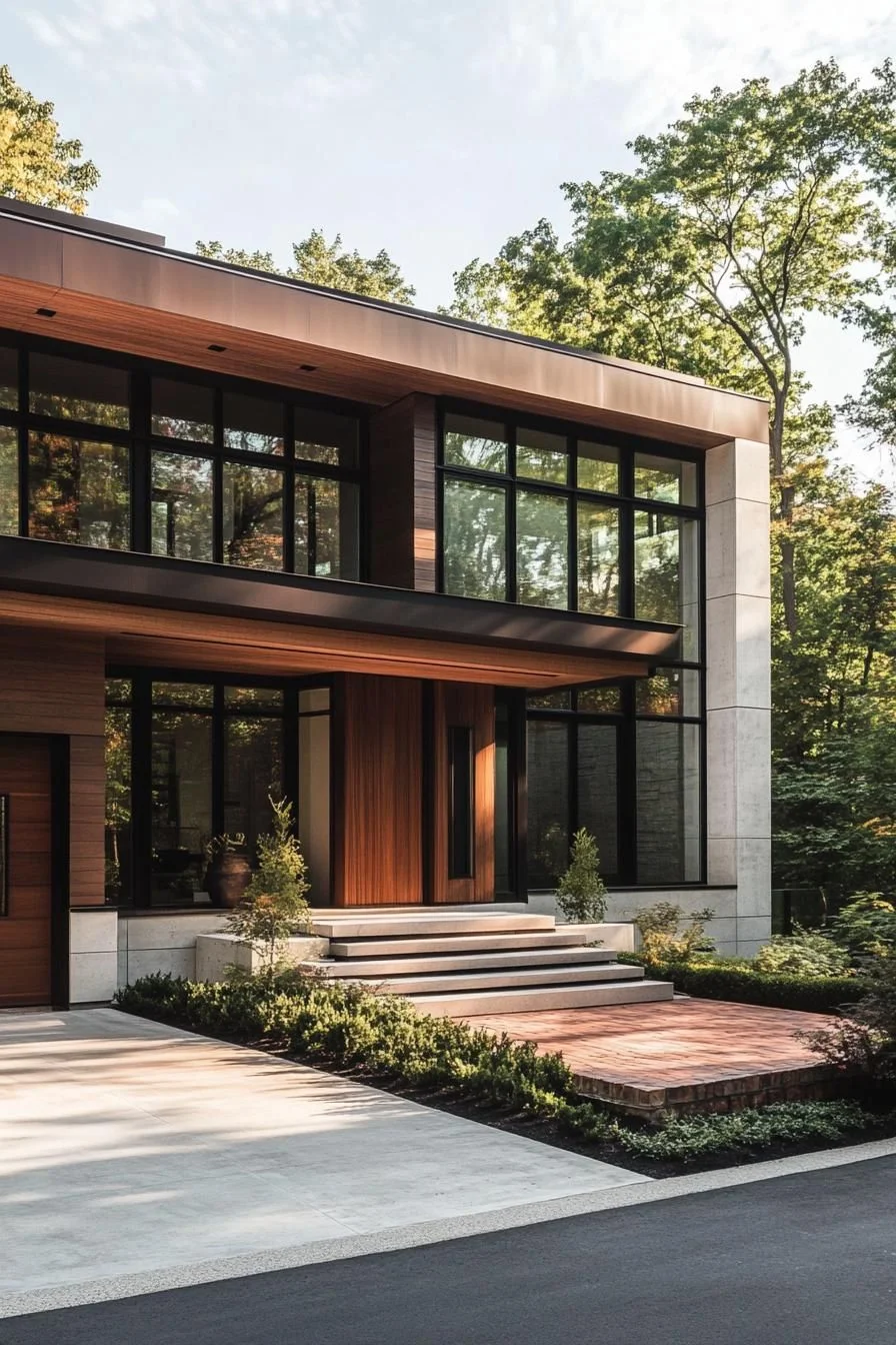 A Glass-Walled View Into Quiet Living