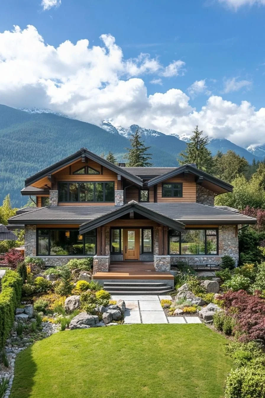 A Mirage-Like Mountain Estate