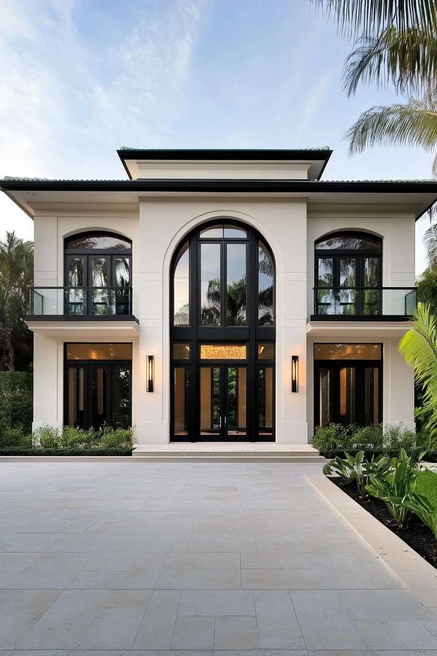 A Grand Entryway into Neoclassical Design