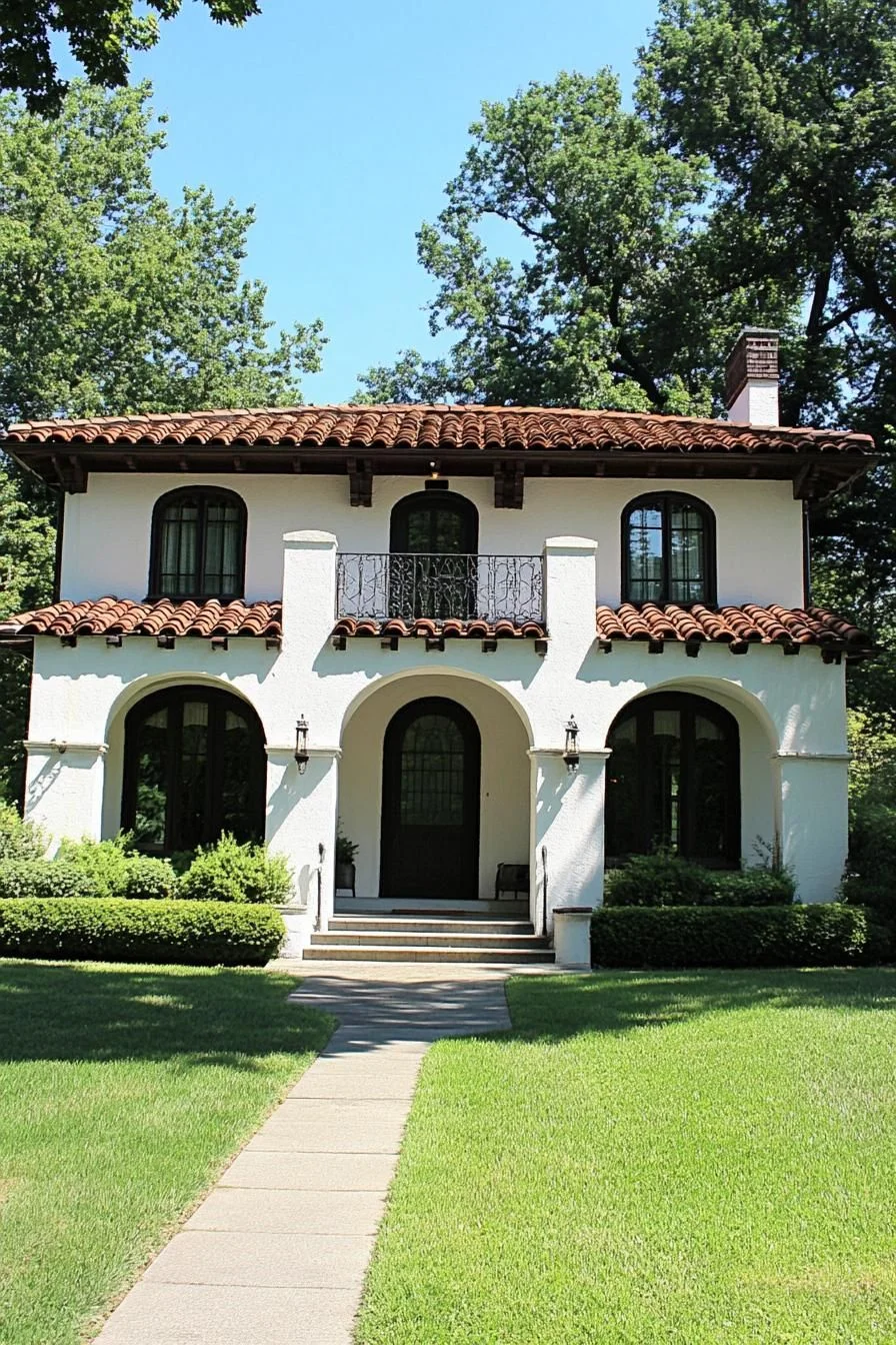 A Spanish-Style Splash in the Suburbs