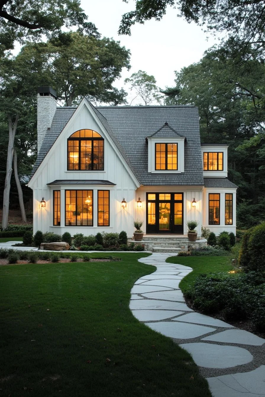 Whimsical Cottage Tucked in the Woods