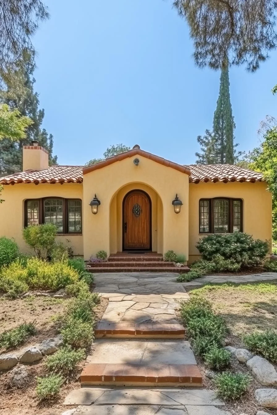 A Sunny Terracotta Welcome