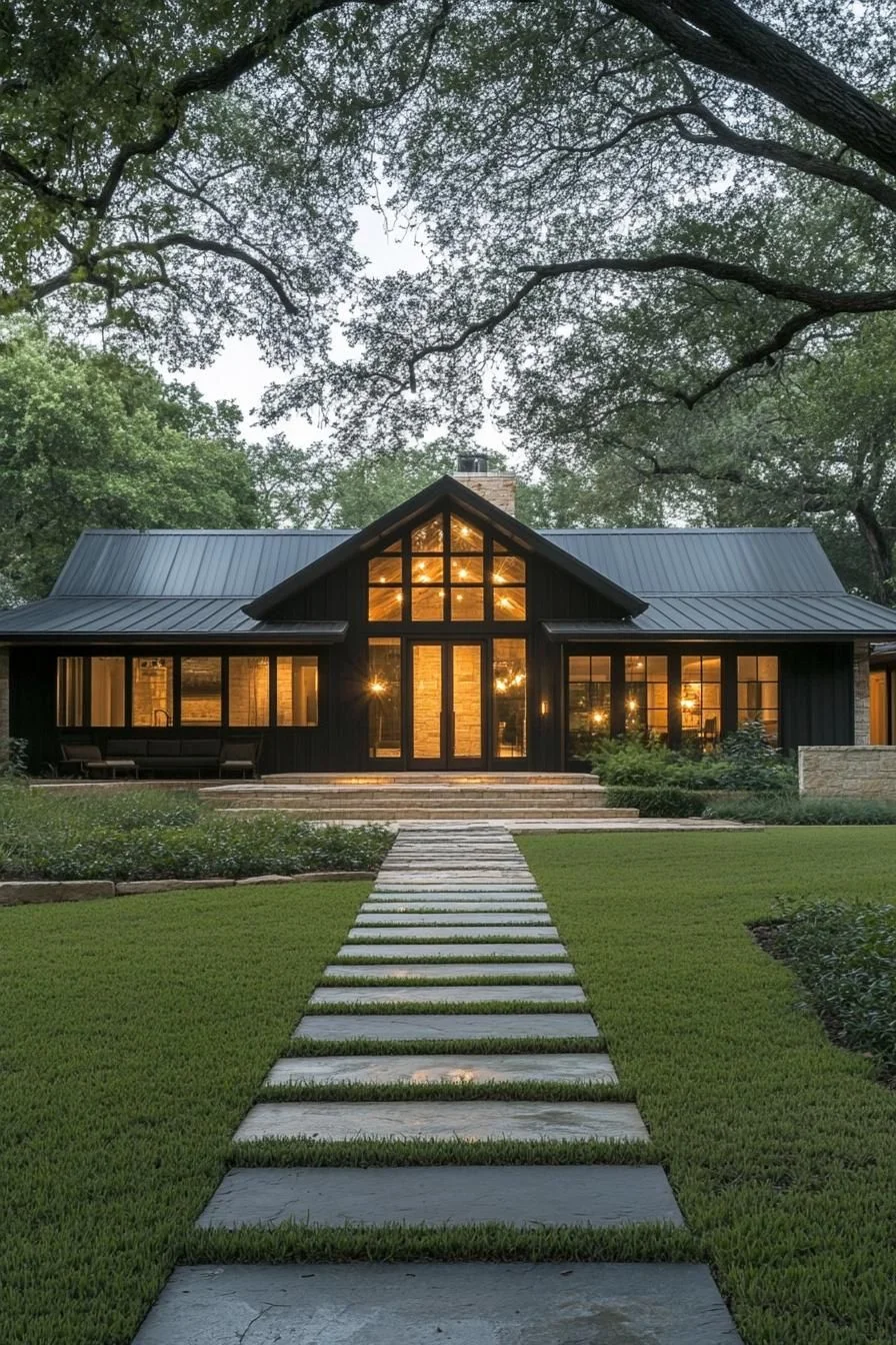 Serene Ranch Retreat, Softly Lit
