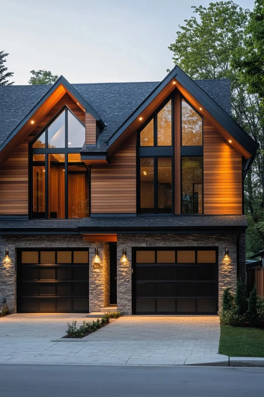 Bright Duplex Beneath the Treetops
