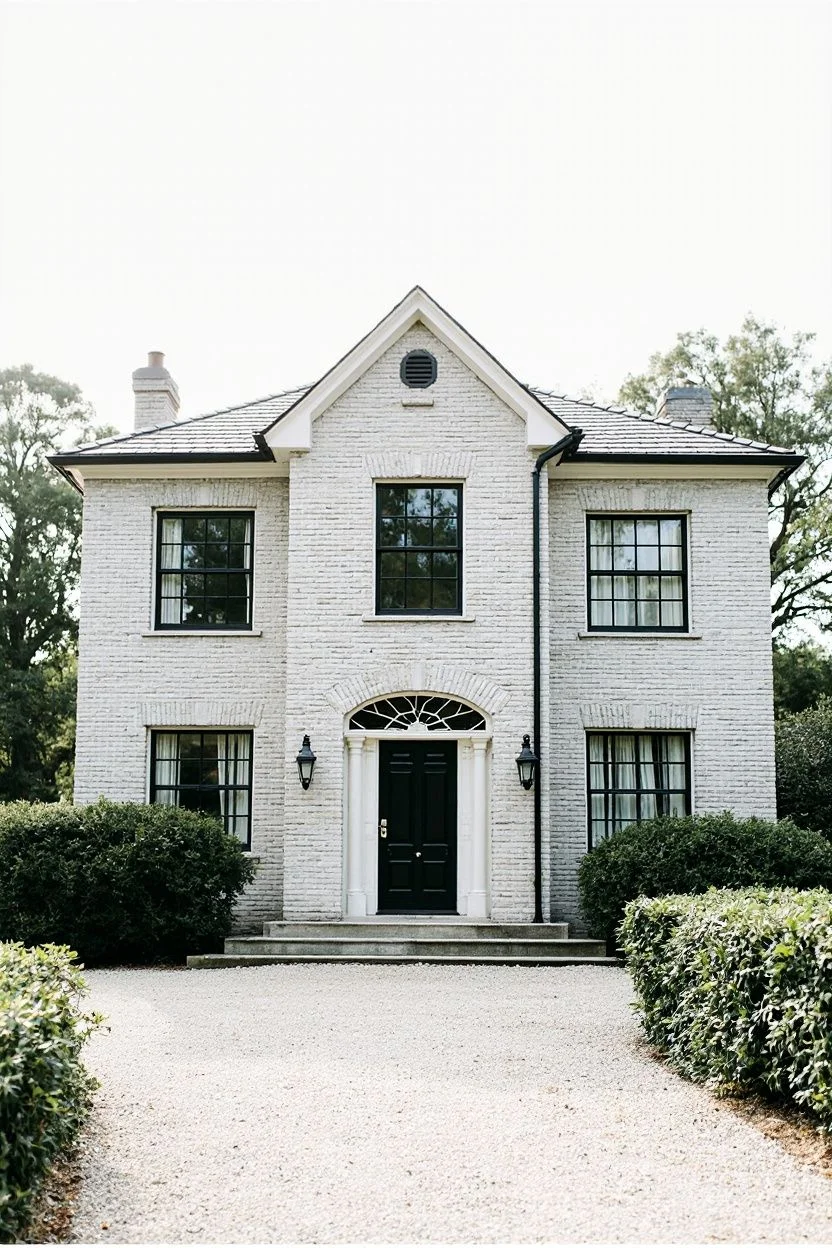 Brick Facade With Classic Character