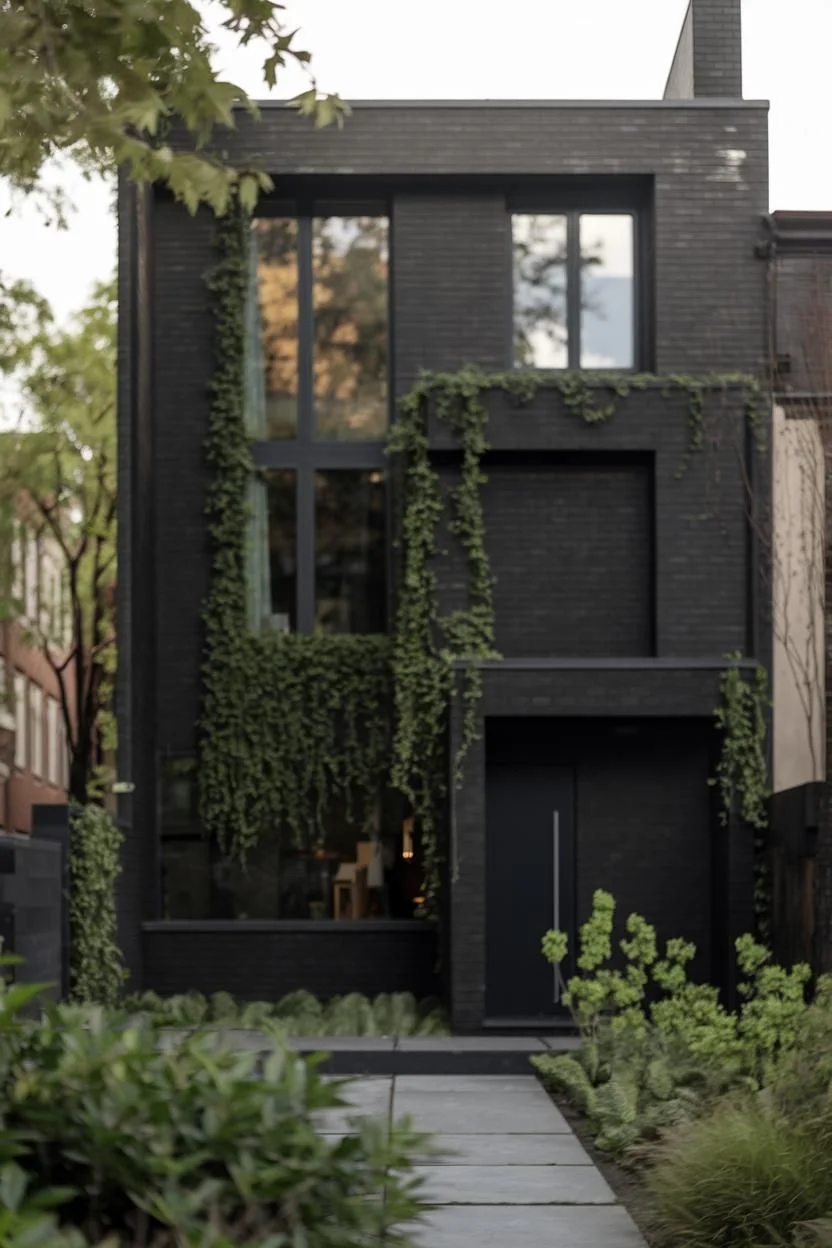A House Cloaked in Deep Black