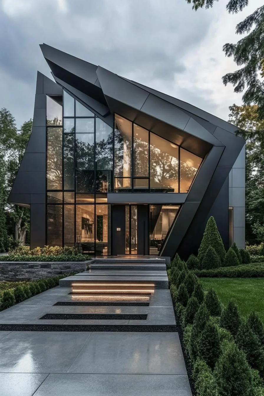 Galactic Geometries Fit for a Dark Knight