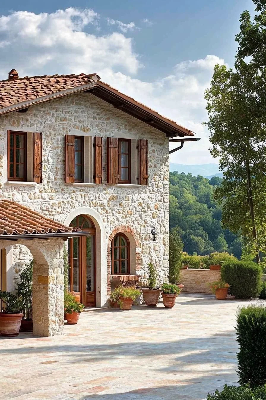 A Sun-Warmed Stone Farmhouse Escape