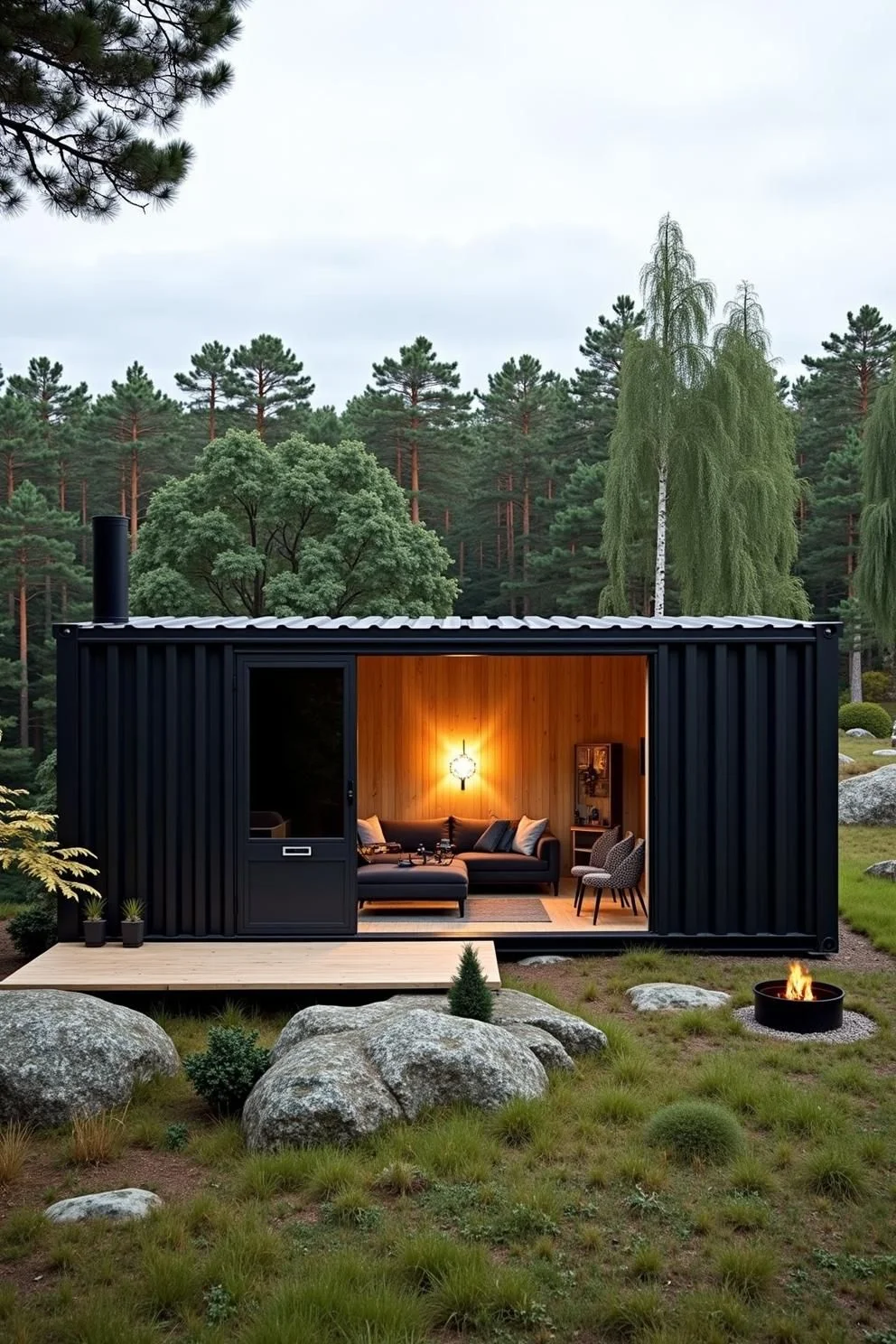 A Small Wooded Getaway