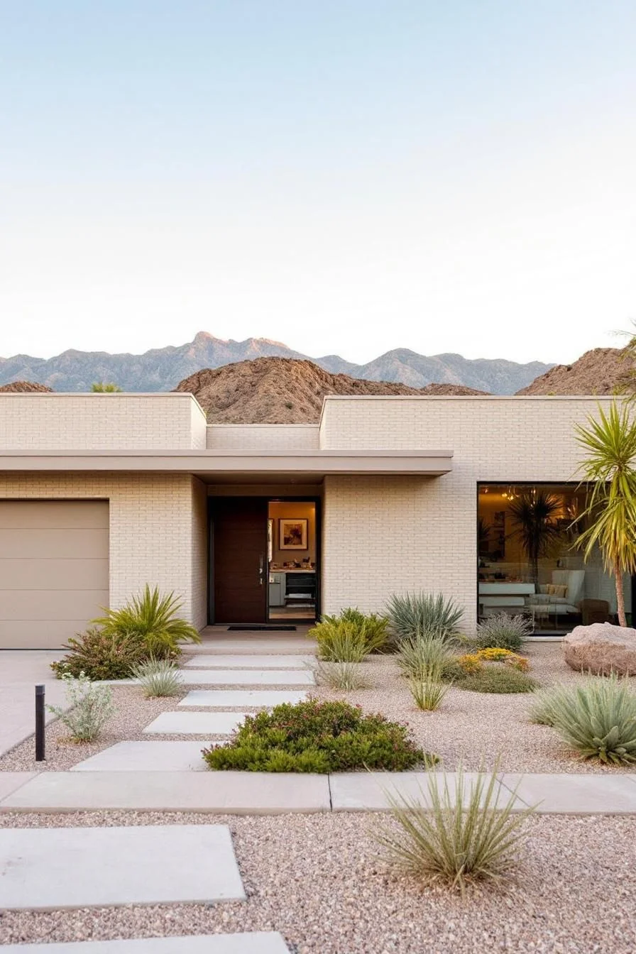 Sandy Steps Toward a Cactus Retreat