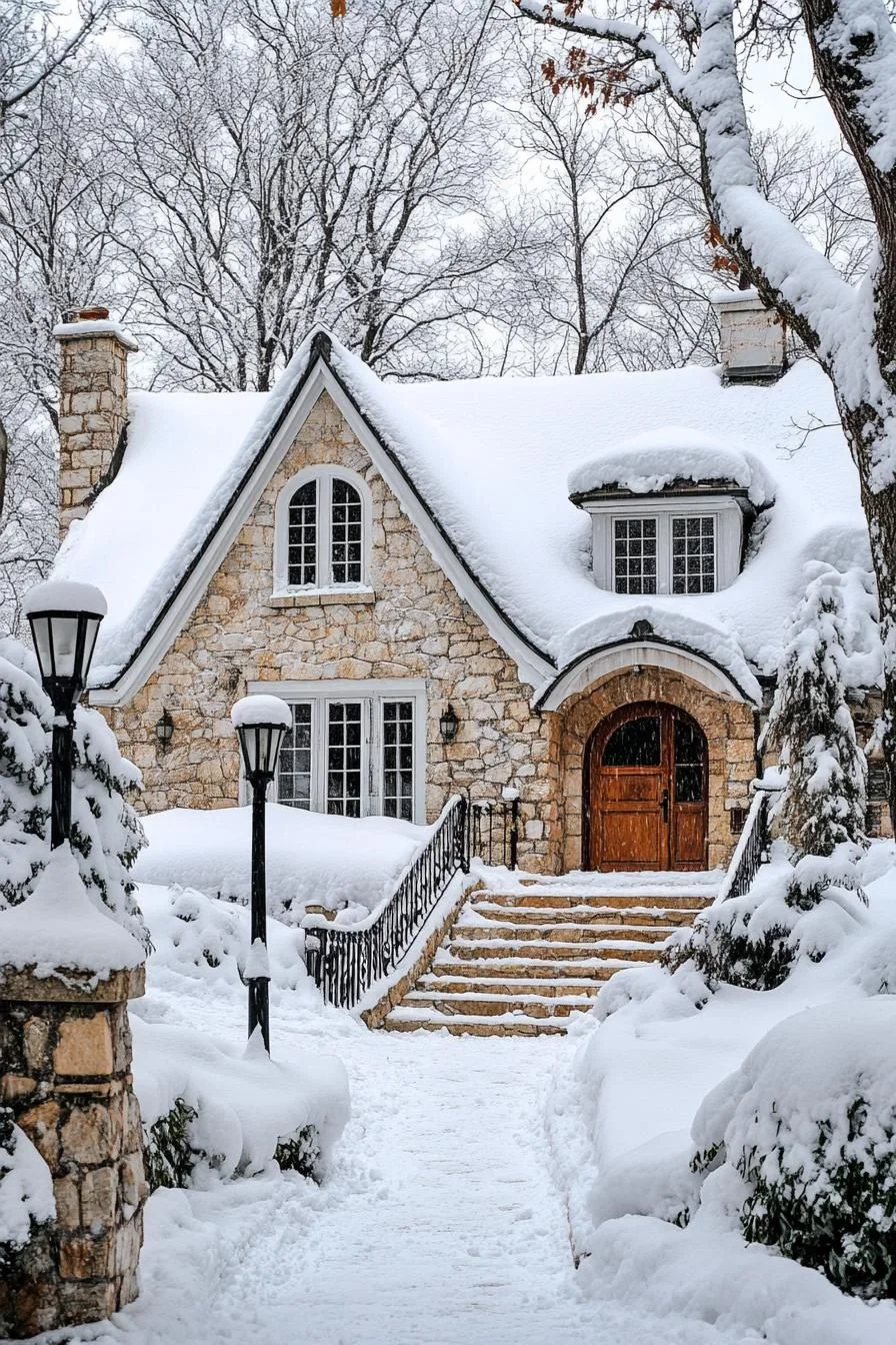 A Cottage Made For Winter Wonderland