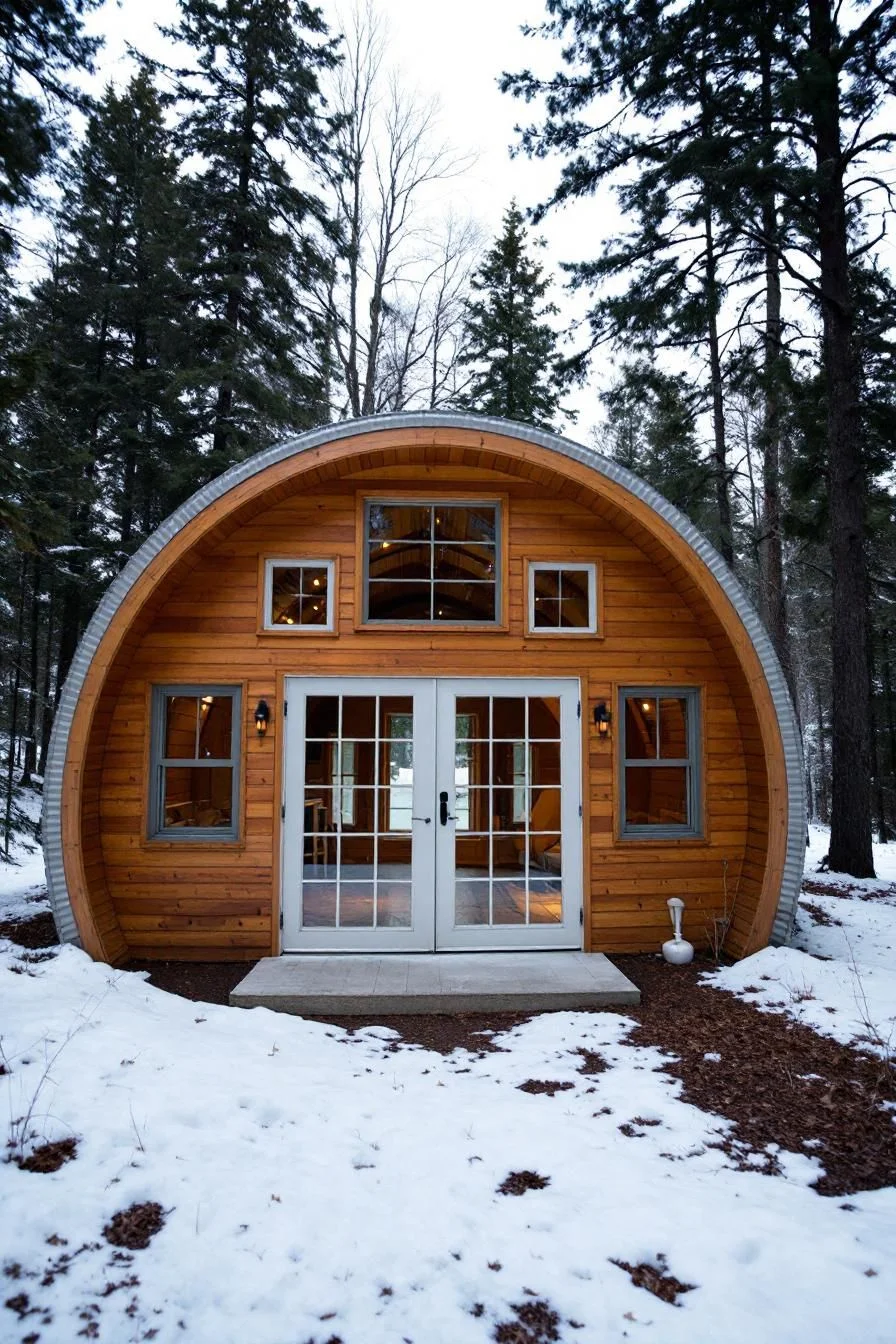 A Quonset Cottage Full of Cozy Curves