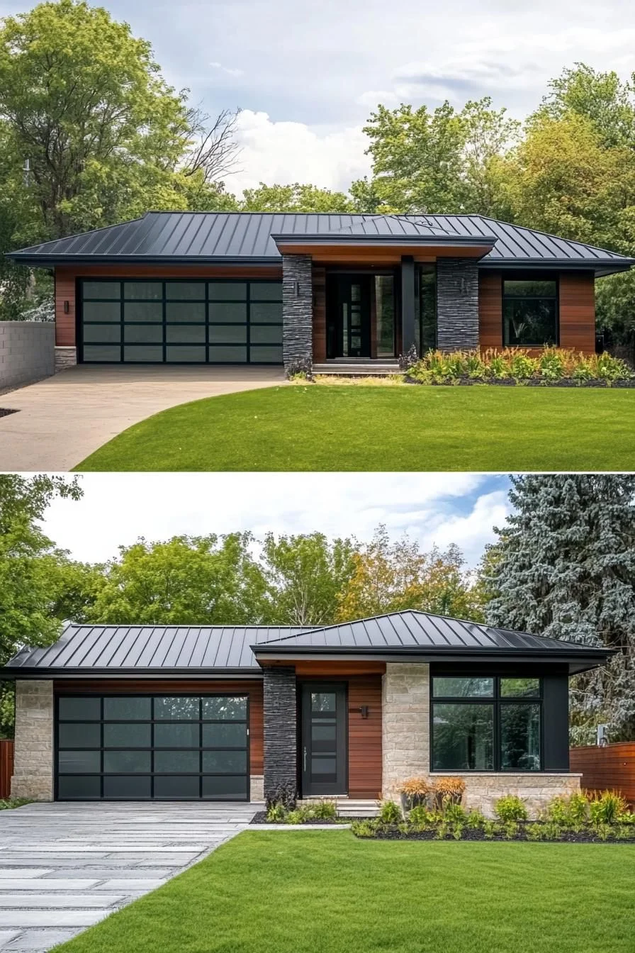 Contemporary Rancher Haven Amidst Verdant Splendor
