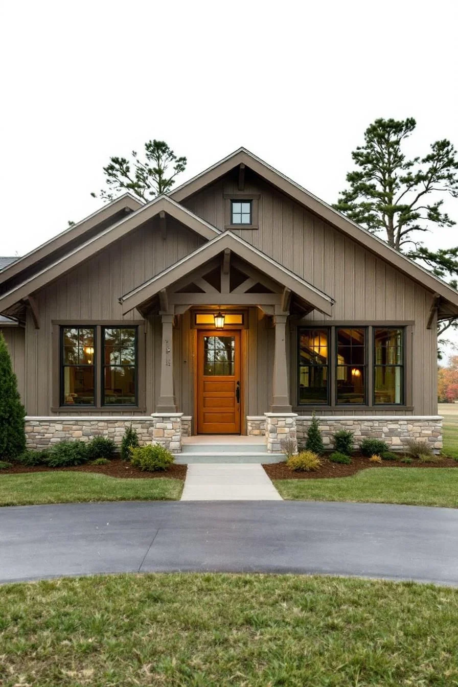 A Small Farmhouse Bungalow Dusted in Stone