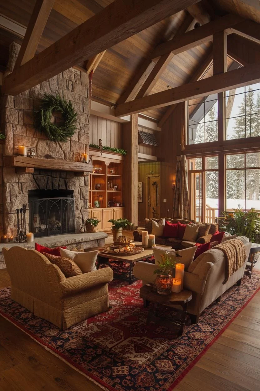 A Timbered Escape Full of Winter Charm