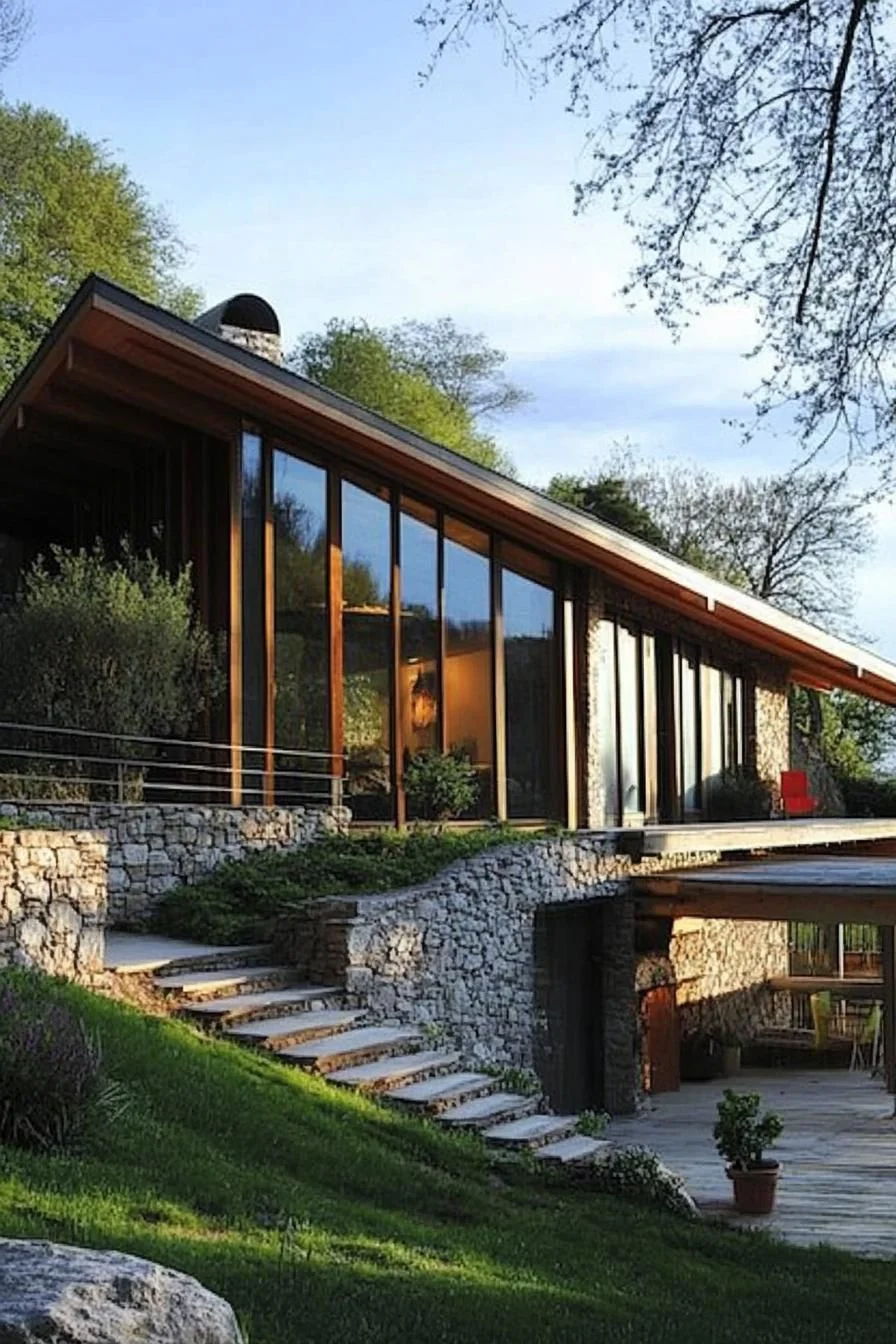 Modern Slope House Highlight