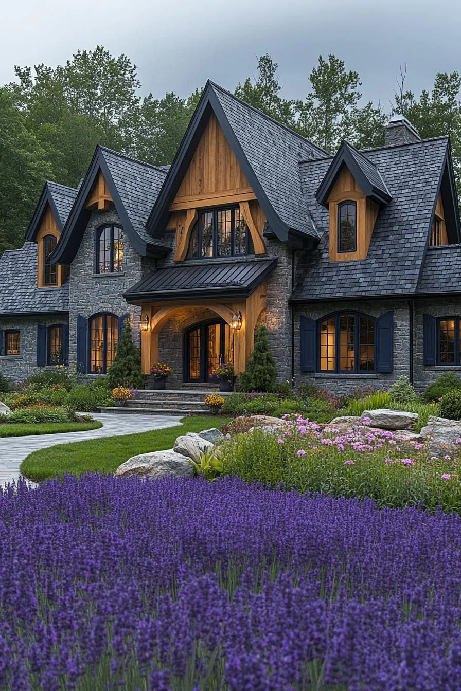 A Majestic Manor on Lavender Lane