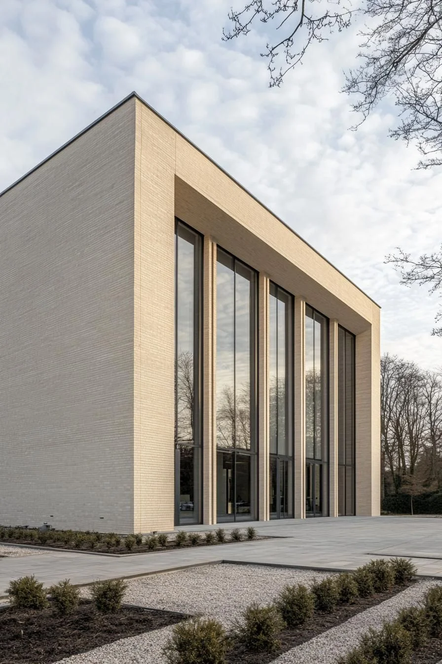 Elegant Echo Facade Design