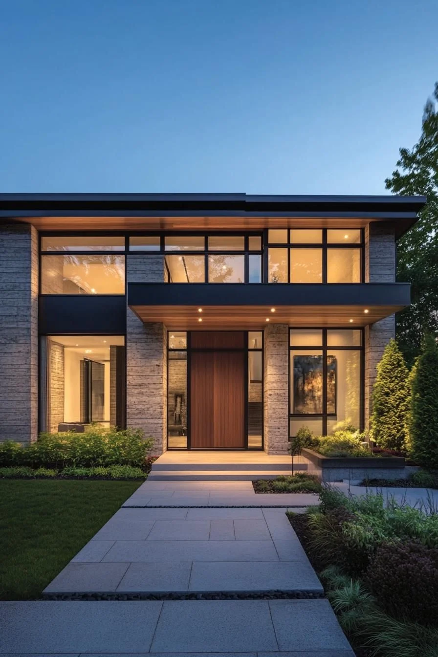 An Entrance Built for Calm Living