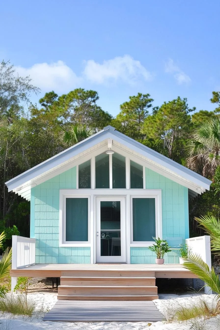 Turquoise Cottage by the Water