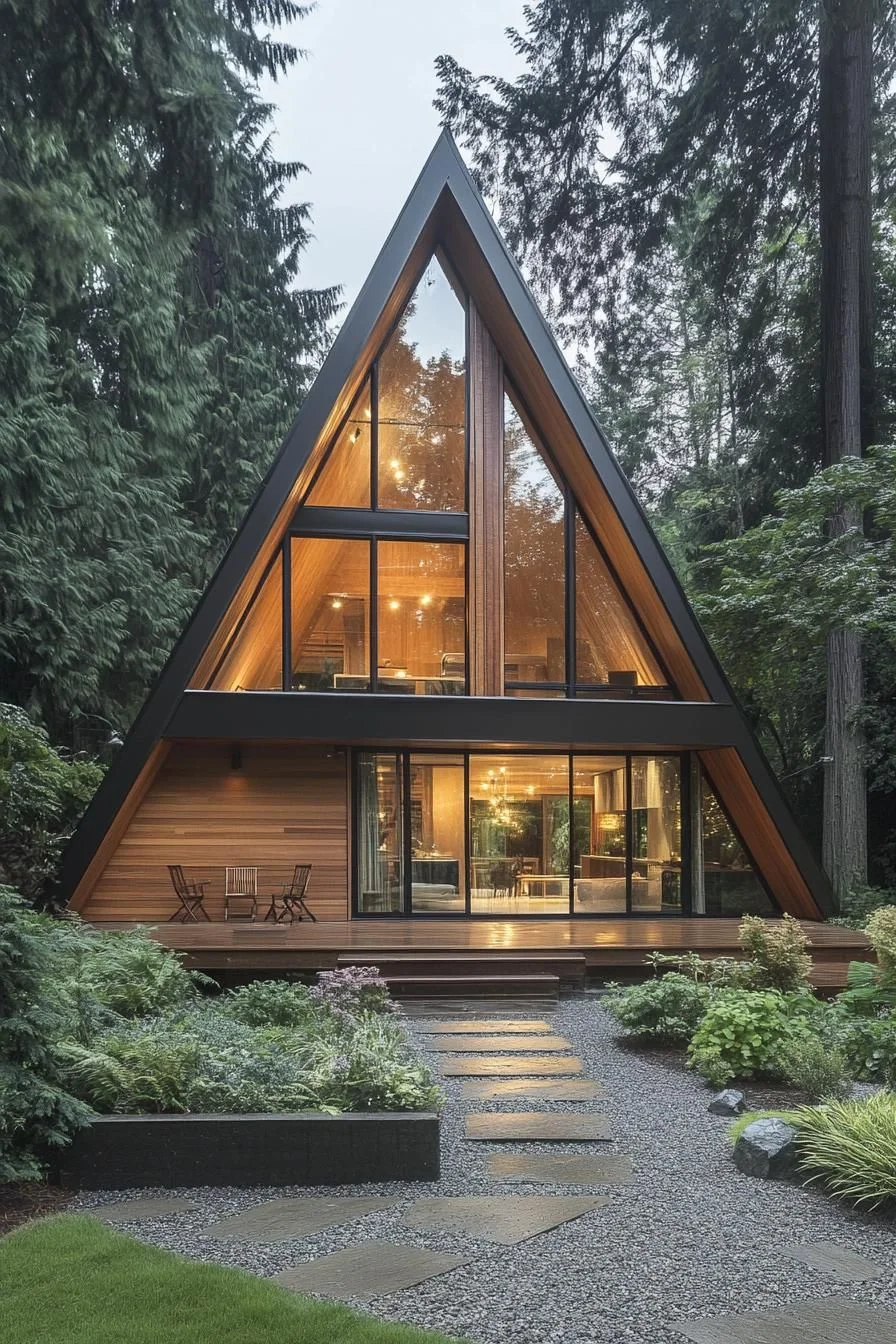 Forest Flight: A Triangle on Tiptoe