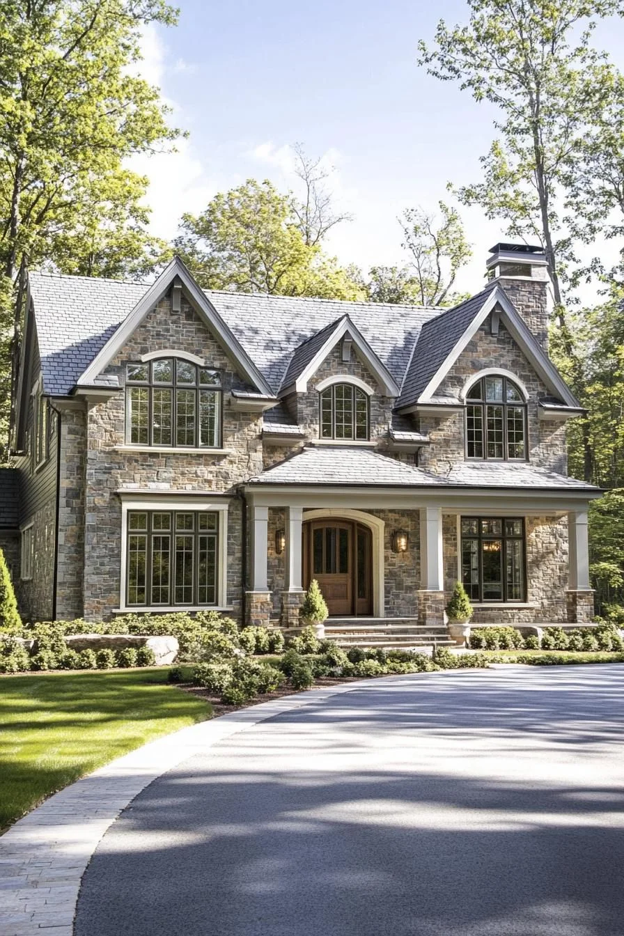 A Stone Facade of Grand Scale