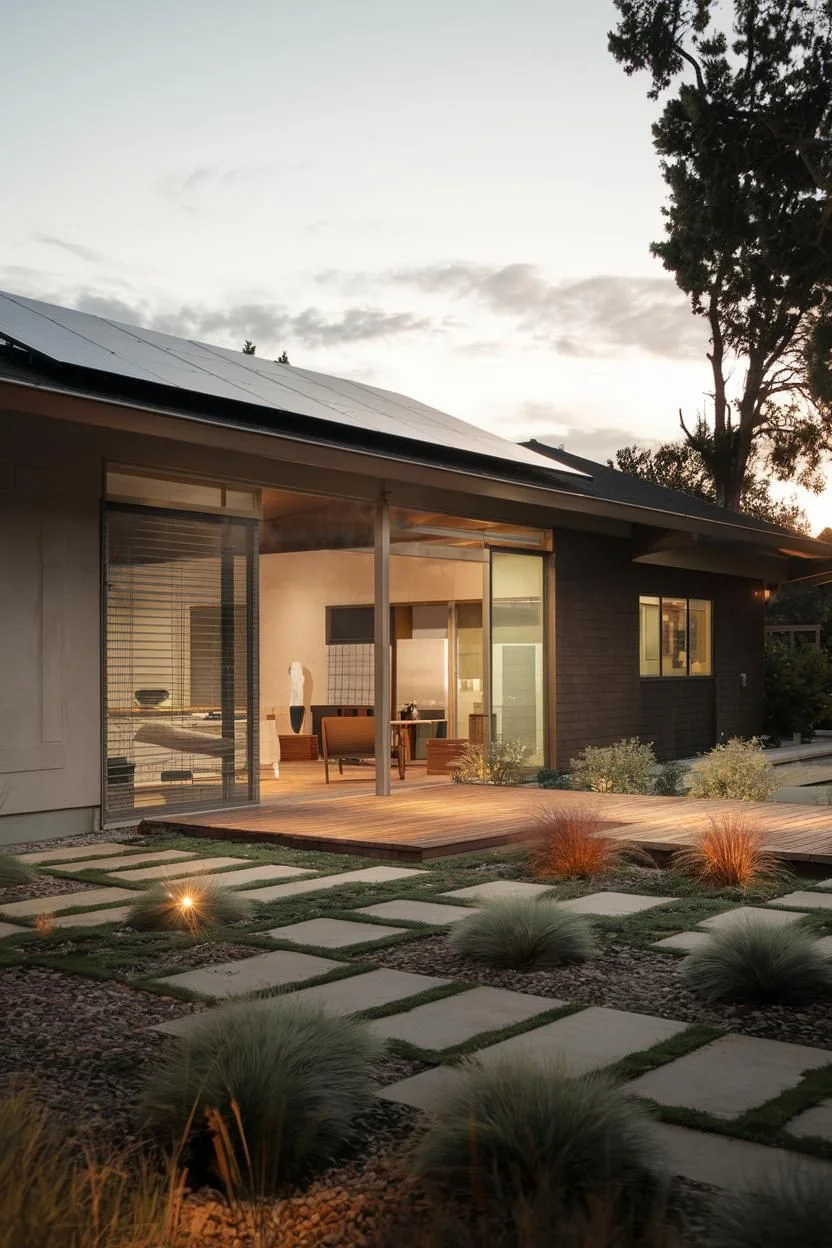 A Sunset View on a Classic Ranch