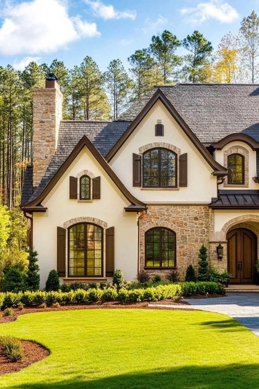 Stone Cottage with Peekaboo Windows