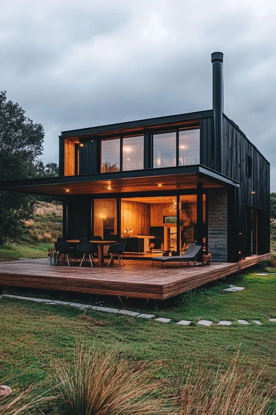 Wrap-around Porch With Clean, Simple Lines