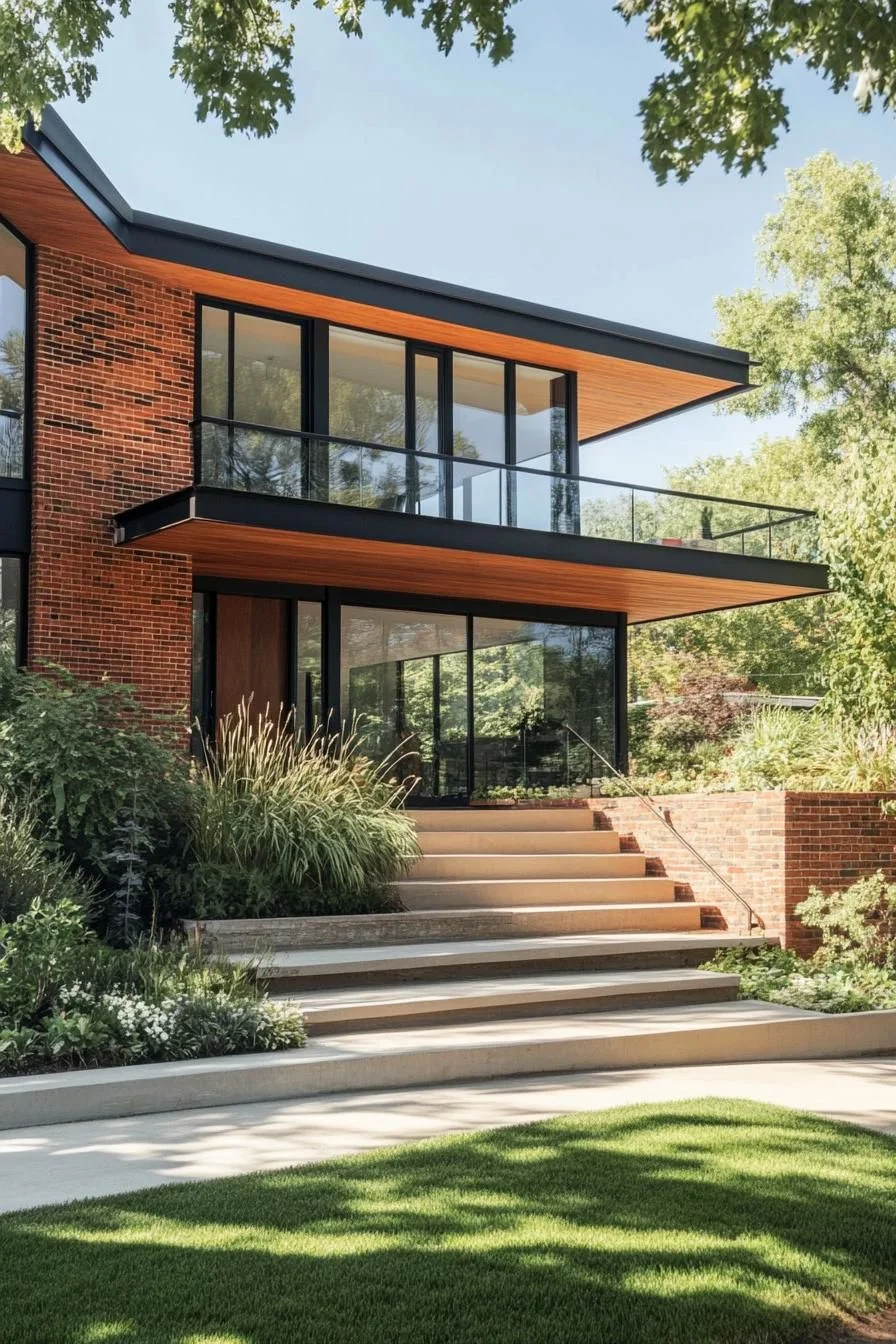 Split Level Home as Nature Sanctuary