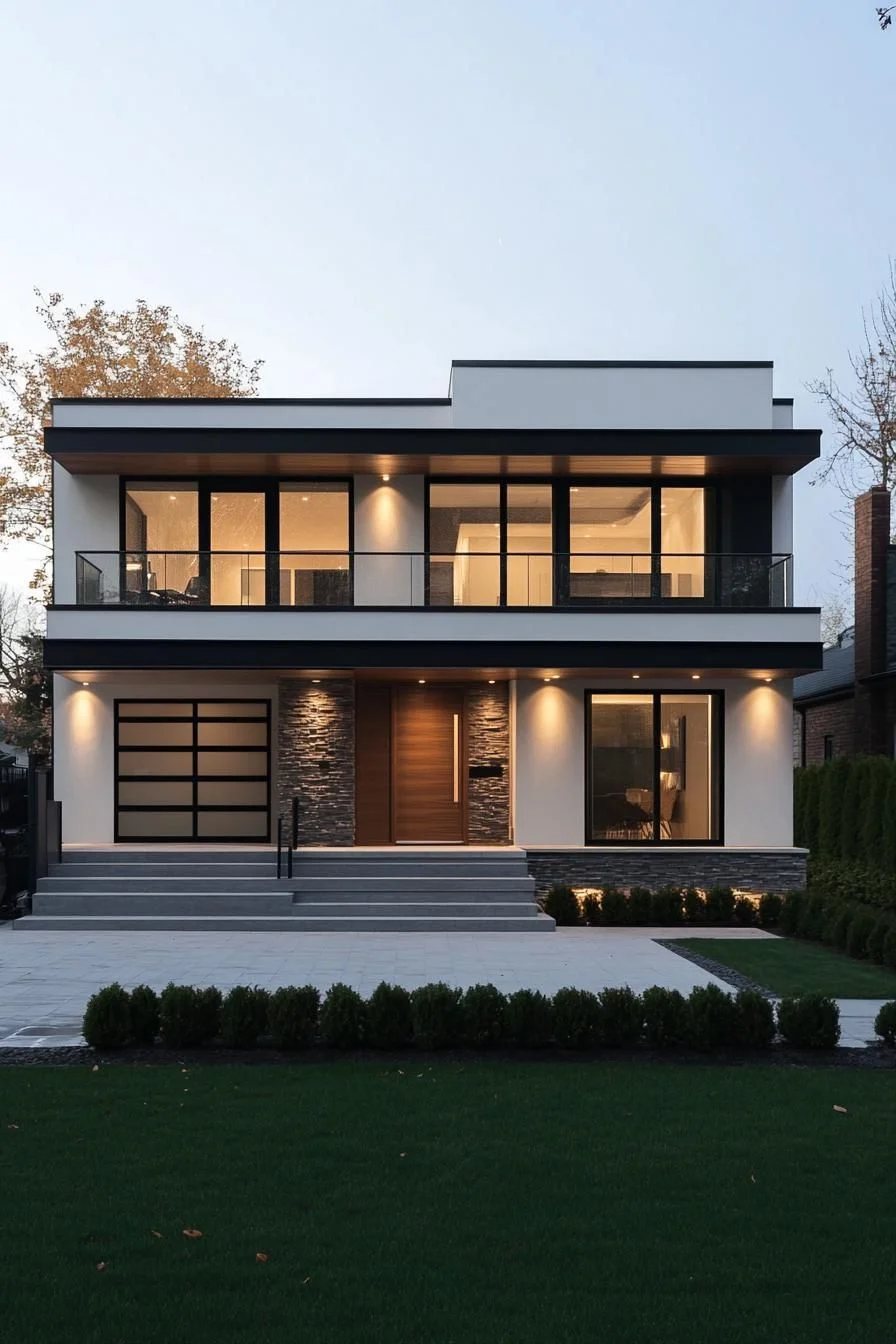 A Minimalist Home With a Stone Twist