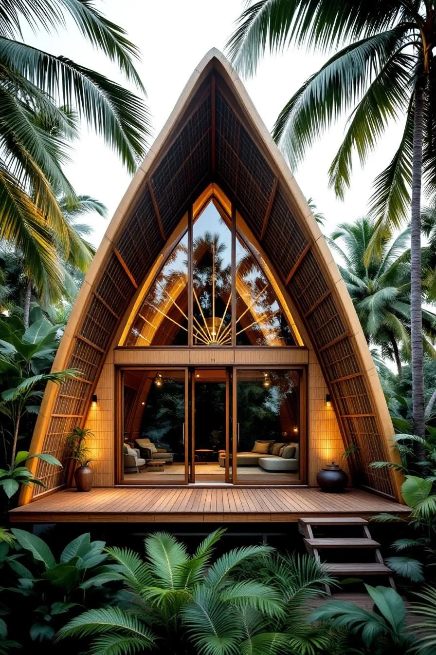 Bamboo Apex: A Jungle Pinnacle Home