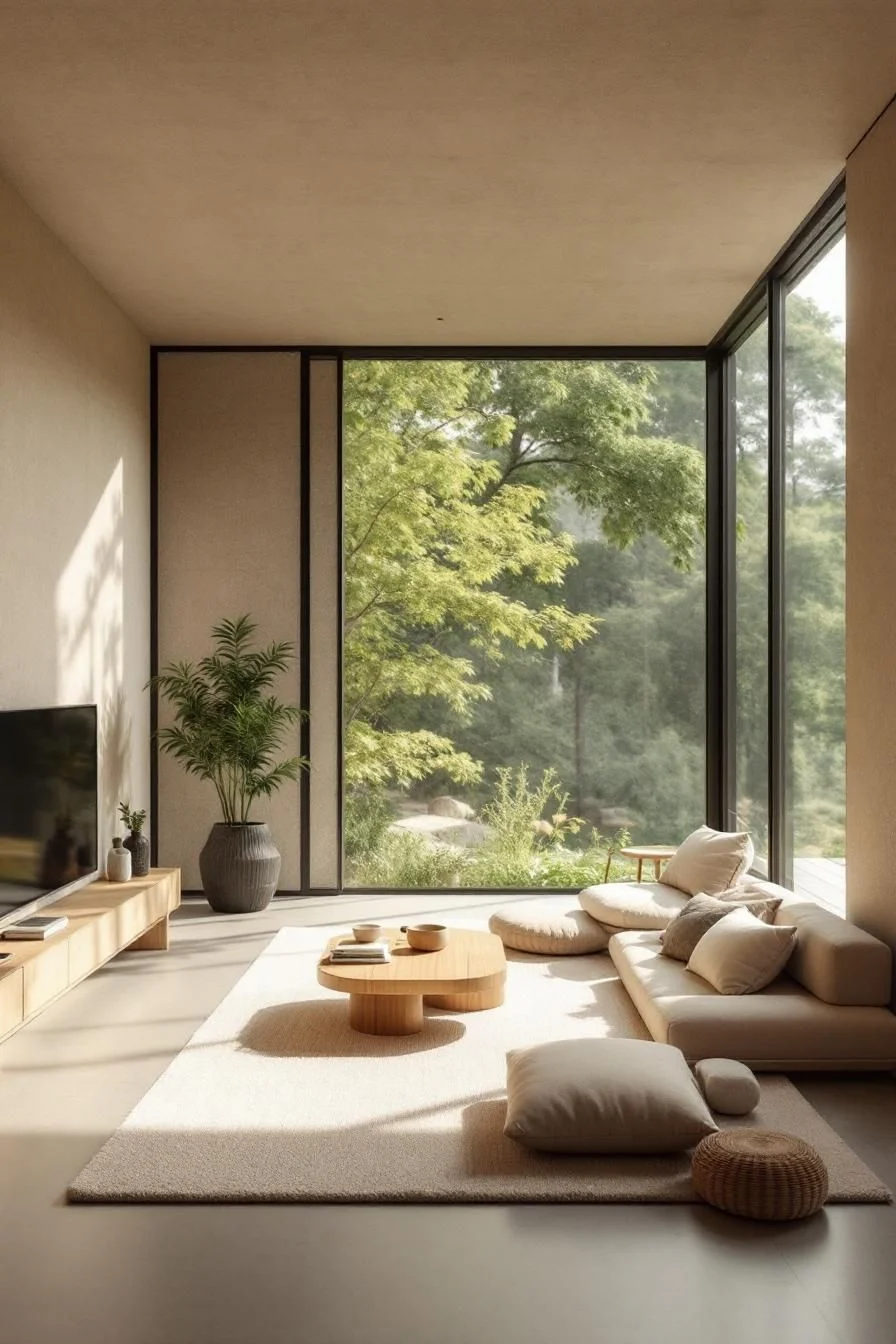 A Nature-Filled Wabi Sabi Retreat
