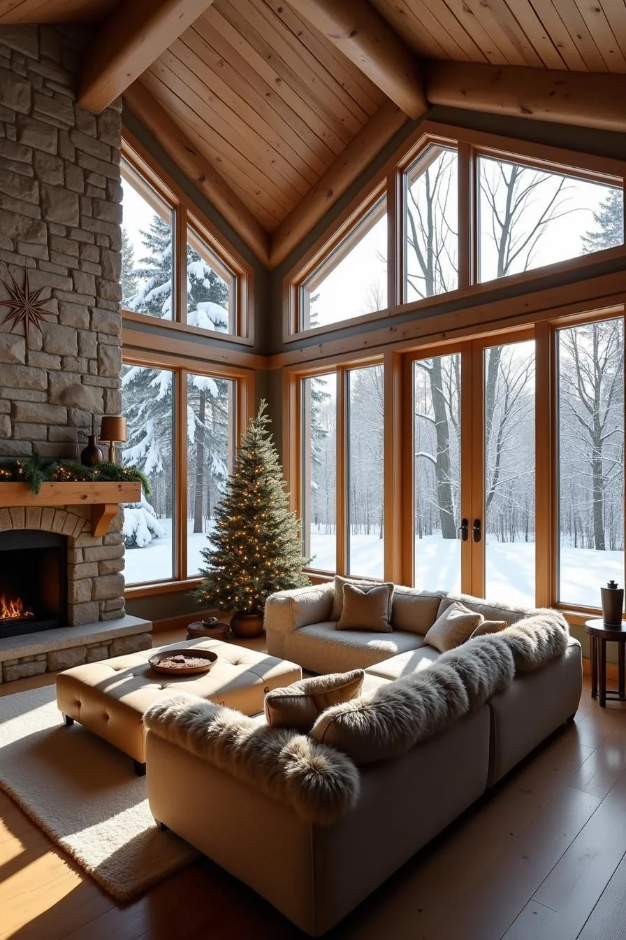 A Cozy Wood Corner for Winter Wandering